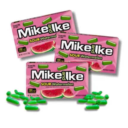 Mike and Ike Sour Watermelon 120g