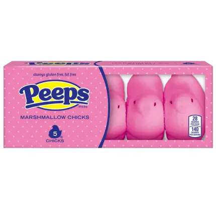 Peeps Marshmallow Pink Chicks 42g