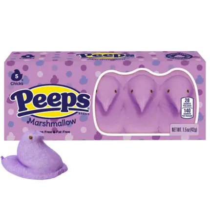 Peeps Marshmallow Lavander Chicks 42g