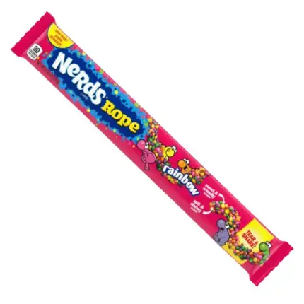 Wonka Nerds Rope Rainbow 26g