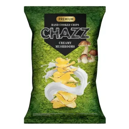 Chazz Chips Creamy Mushrooms 90g