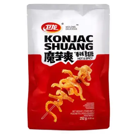 Wei Long Konjac Snack Hot & Spicy Shuan