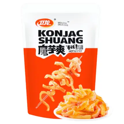 Wei Long Konjac Snack Hot Spicy Shuang 252g