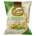 Bon Chance Spring Onion Sour Cream Bread Crisps 120g