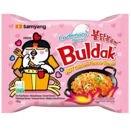 Samyang Buldak Hot Chicken Carbonara Ramen 130g