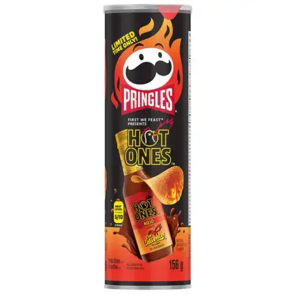 Pringles Hot Ones Rojo 158g