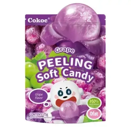 Cokoc Peeling Soft Candy Grape 75g