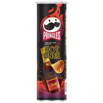 Pringles Hot Ones Barbacoa 158g