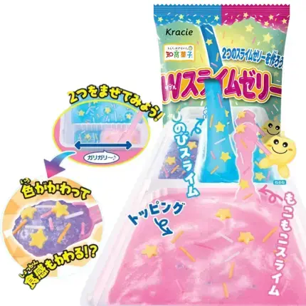 Kracie DIY Double Slime Jelly Grape Soda 21g