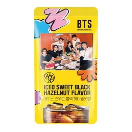 BTS Iced Sweet Black Hazelnut Coffee 230ml