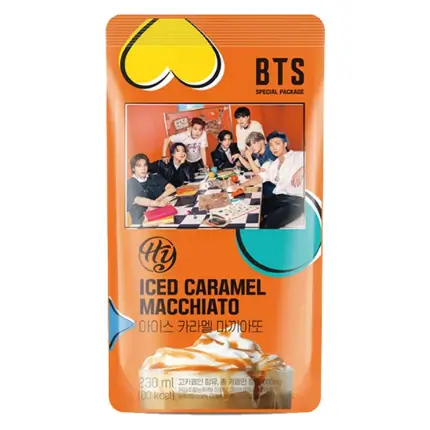 BTS Iced Caramel Macchiato 230ml