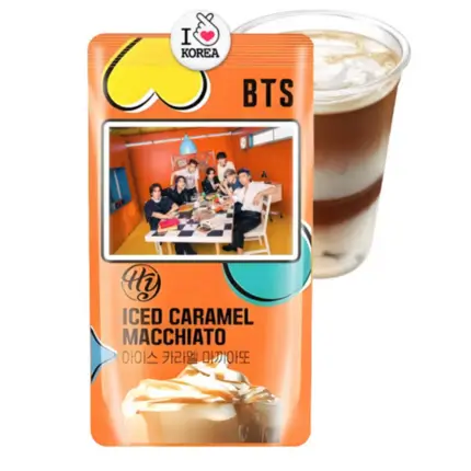 BTS Iced Caramel Macchiato 230ml