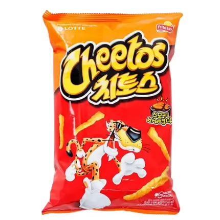 Cheetos Crunchy BBQ 82g Korea