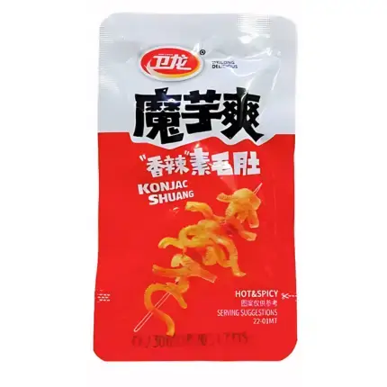 Wei Long Konjac Snack Hot Spicy Shuang 9g