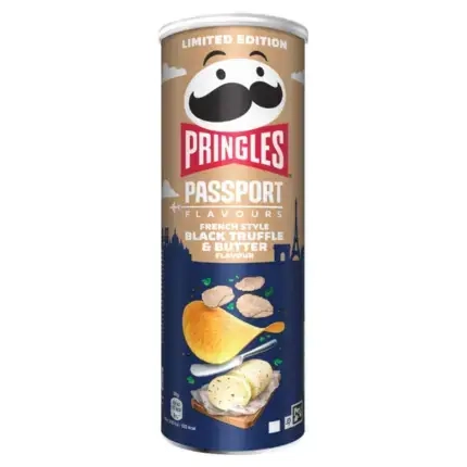 Pringles French Black Truffle & Butter 165g