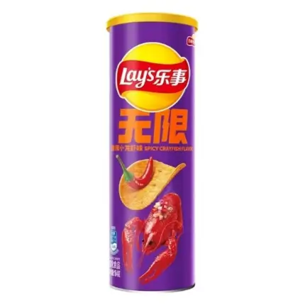 Lay's Stax Spicy Crayfish 90g