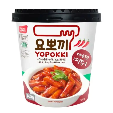 Yopokki Ricecake Spicy 140g