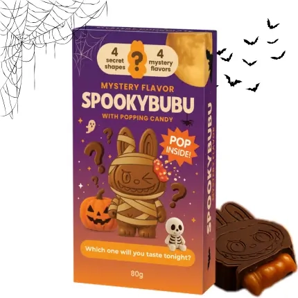SpookyBubu Mystery Flavor Chocolate 80g
