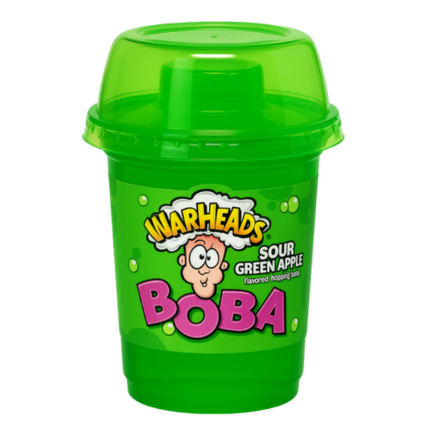 Warheads Boba Sour Green Apple 400ml