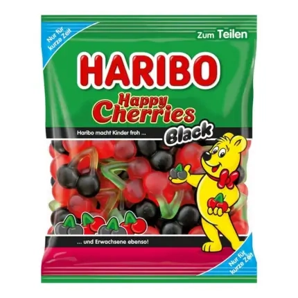 Haribo Happy Cherries Black 175g