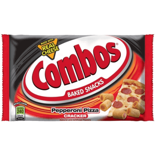 Combos Pepperoni Pizza, precle z nadzieniem pizza / Słodyczowo sklep
