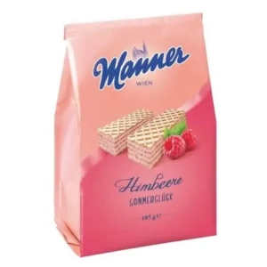 Manner Himbeere Sommerwaffer 185g