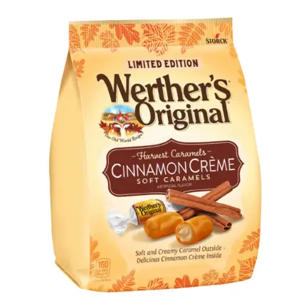 Werther's Original Cinnamon Crème Soft Caramels 210g