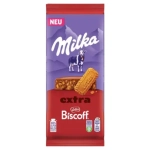 Milka Extra Lotus Biscoff Chocolate 190g