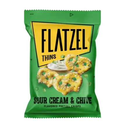Flatzel Thins Sour Cream & Chive 85g