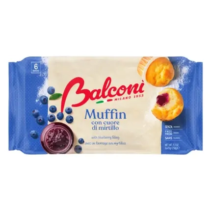 Balconi Muffin Cuore di Mirtillo 258g
