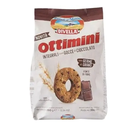 Divella Ottimini Integrali Cioccolato 350g