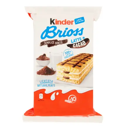 Kinder Brioss Latte e Cacao 280g