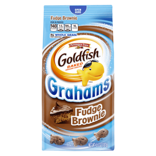GoldFish Grahams Fudge Brownie