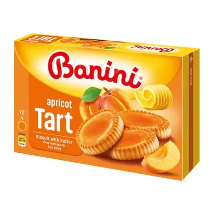 Banini Apricot Tart 210g