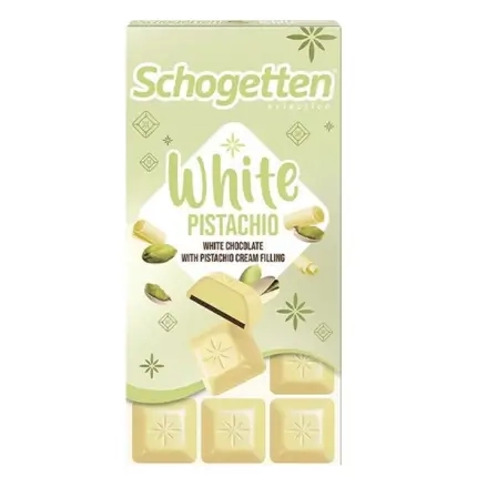 Schogetten White Pistachio 100g