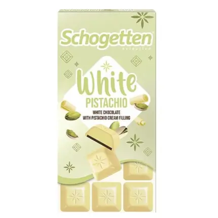 Schogetten White Pistachio 100g