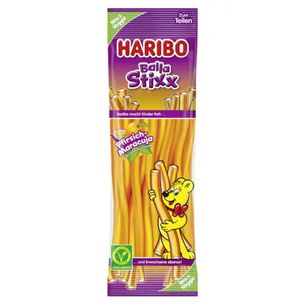 Haribo Balla Stixx Pfirsich-Maracuja 175g