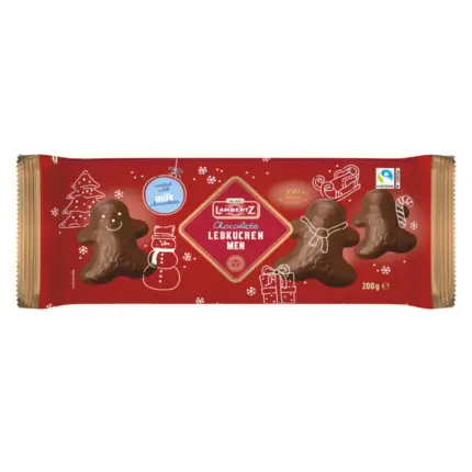 Lambertz Chocolate Lebkuchen Men 200g