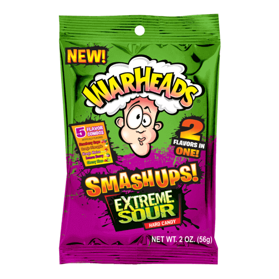 Warheads Extreme SmashUps w owocowej kombinacji!