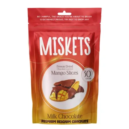 Miskets Mango Milk Chocolate 80g