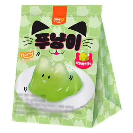 Youus Punyangi Cat Shaped Jelly Muscat 90g