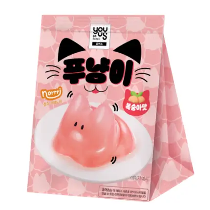 Youus Punyangi Cat Jelly Peach 90g