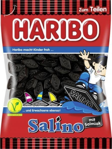 Haribo Salino, kultowe słone lukrecjowe żelki