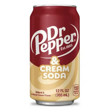 Dr Pepper Cream Soda 355ml