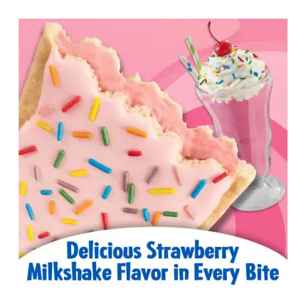 Pop Tarts Frosted Strawberry Milkshake 96g