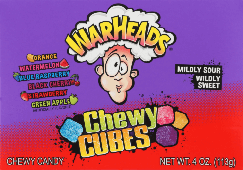 Warheads Sour Chewy Cubes