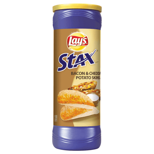 Lays Stax Bacon And Cheddar Potato Skins / Słodyczowo sklep