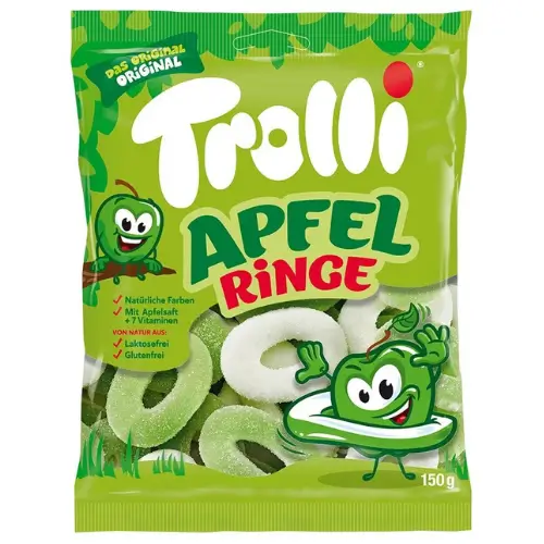 Trolli Apfel Ringe 150g