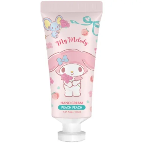 Koreański krem do rąk My Melody Brzoskwinia 30ml