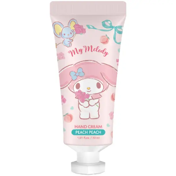 Koreański krem do rąk My Melody Brzoskwinia 30ml